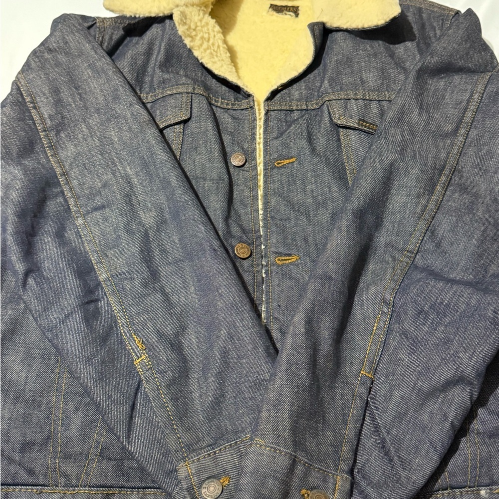Roebucks Men's Denim Sherpa Jacket XL